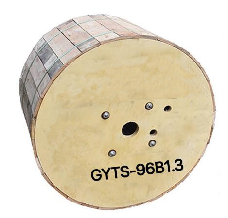 Gyts-96B1.3 υπαίθριος μαύρος ενιαίος τρόπος καλωδίων G652D οπτικών ινών 96 πυρήνων