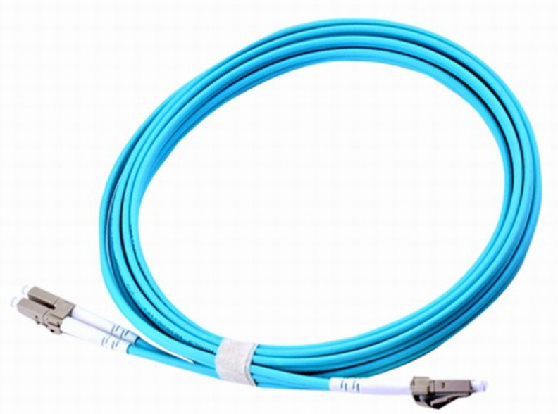 lc lc επιδιορθώστε το σκοινί OM3/OM4 3Meter 10 πολλαπλού τρόπου διπλό PVC LSZH Gigabit