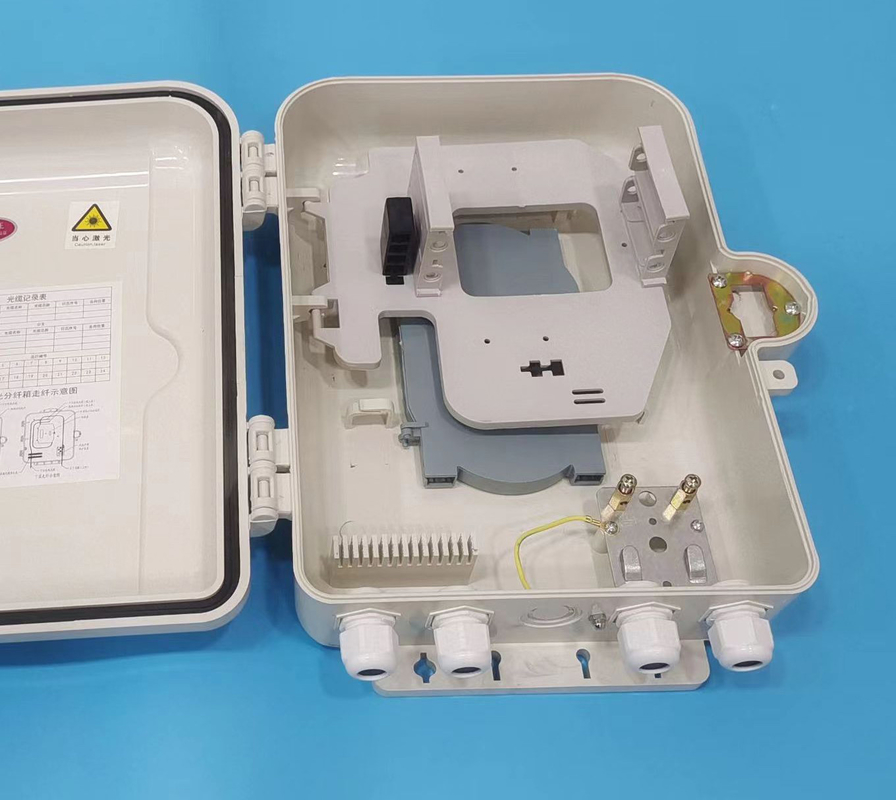 Βάση τοίχου ABS Outdoor Fiber Termination Box 16 Port ODB ODP For FTTH