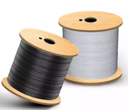 Καλώδιο πτώσης 1 πυρήνα οπτικών ινών GJYXCH Single Mode G657A2 FRP Ενισχυμένο μπουφάν LSZH