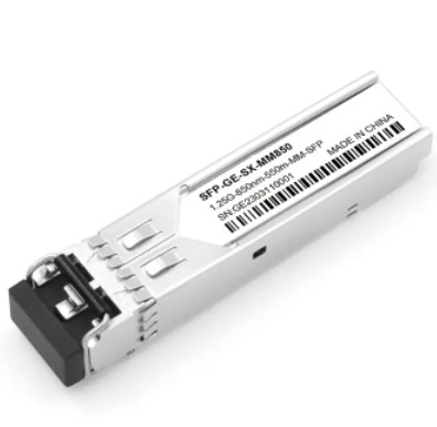 LC ενότητα 1.25G 550m πομποδεκτών συνδετήρων SFP διπλός πομποδέκτης οπτικών ινών 850nm
