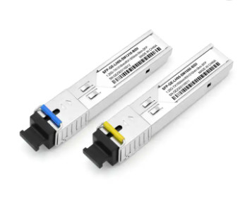 1.25Gbps ενιαίος τρόπος πομποδεκτών οπτικών ινών SFP για το υψηλό δίκτυο εύρους ζώνης
