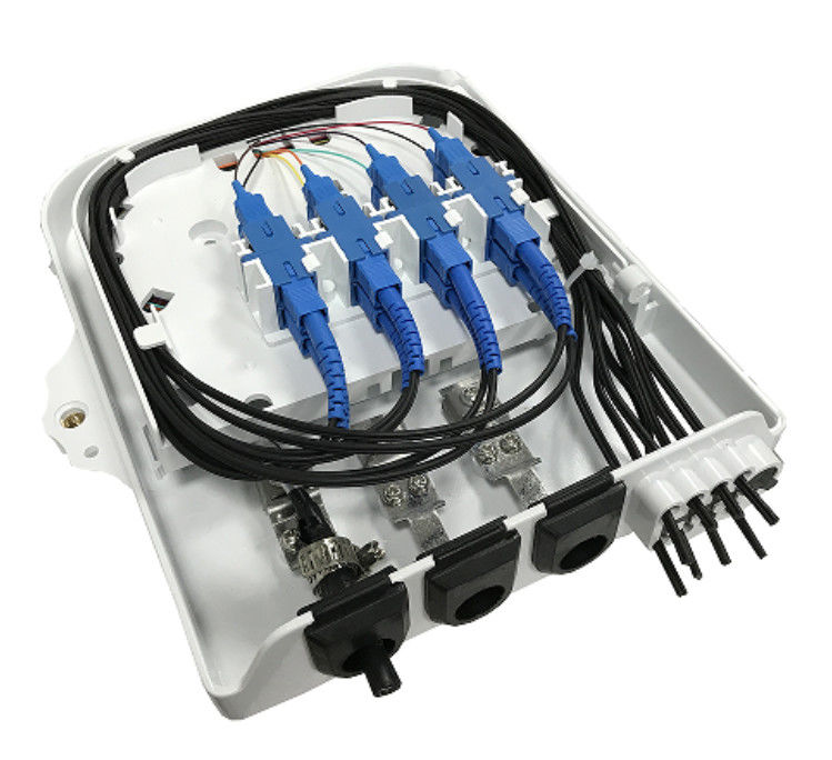 8 αντι περάτωση συναρμογών PLC γήρανσης 1x8 κιβωτίων διανομής οπτικών ινών πυρήνων