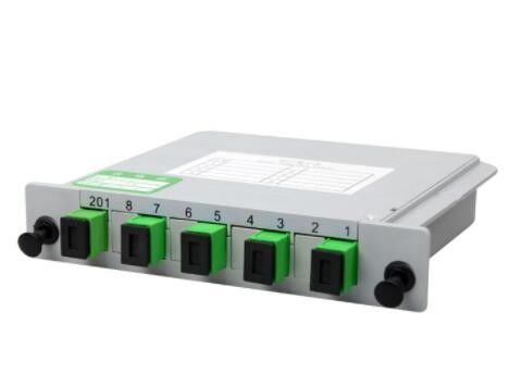 Apc Sc θραυστών 1x4 οπτικών ινών κασετών συνδετήρας για τα δίκτυα PON
