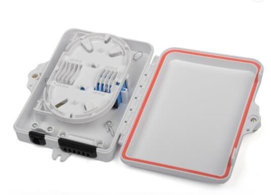 Πλαίσιο 1 κολπίσκος 6 μίνι ξεμπλοκαρίσματος οπτικών ινών πλαίσιο 4/6 διανομής οπτικών ινών εξόδου FTTH FDB