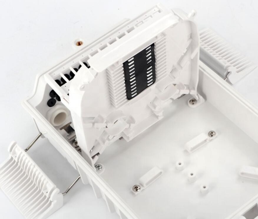 Τελικό πλαίσιο 24 πυρήνας υπαίθριο αδιάβροχο IP65 FTTH 4 λιμένας λιμένας/24 κολπίσκων οπτικών ινών Odf έξω