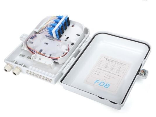 SGS πλαίσιο 16 διανομής οπτικών ινών Sc ABS θραύστης Ftth LGX πυρήνων