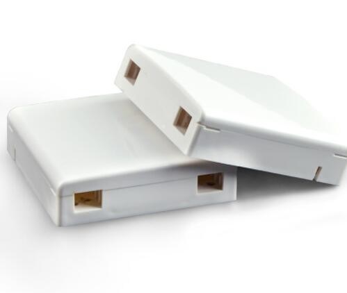 Ο εσωτερικός τοίχος κιβωτίων λήξης οπτικών ινών του ISO FTTH τοποθέτησε 2 ABS λιμένων