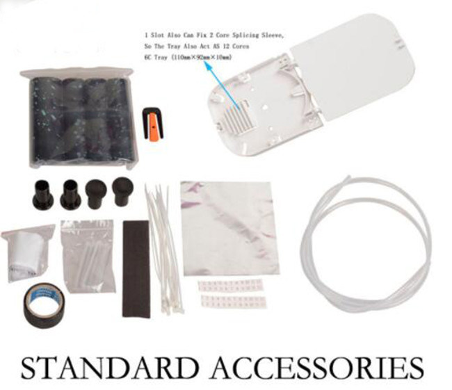 IP65 κάθετη κοινή περάτωση οπτικής ίνας θόλων 12 έως 48 πυρήνες