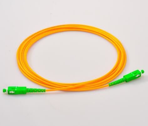 APC Sc σκοινιού μπαλωμάτων οπτικών ινών G652D G657A APC Lszh Sc