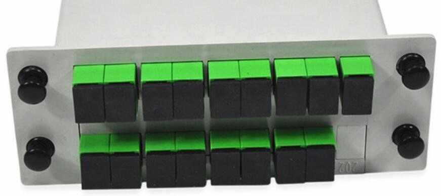 APC Sc θραυστών οπτικών ινών PLC 1650nm 1×16 συνδετήρας 0.3m μήκος