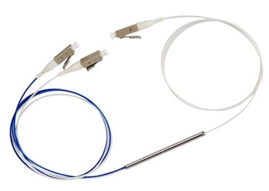 LC συζευκτήρας 0.9mm οπτικών ινών UPC 1*2 FBT θραύστης οπτικής ίνας 1m