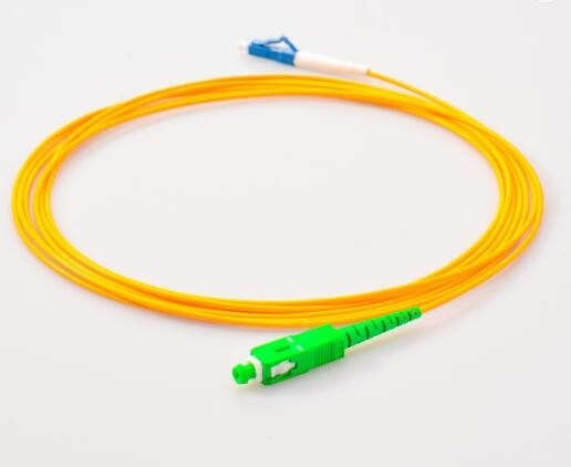 Sc Lc 3m ενιαίο σκοινί μονοκατευθυντικό LC UPC μπαλωμάτων τρόπου APC 3.0mm Sc