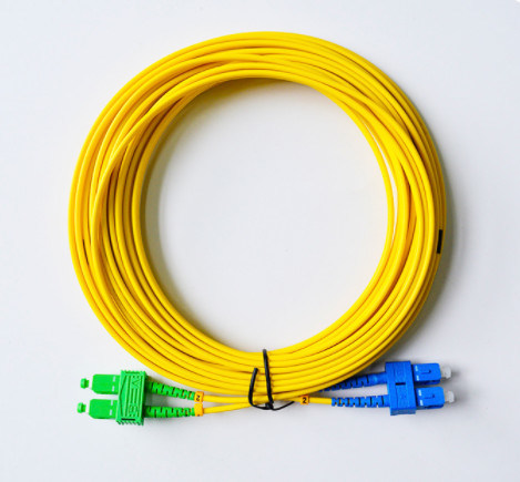 SM διπλό SC/UPC-SC/APC 3.0mm 10m αλτών οπτικών ινών SGS ISO
