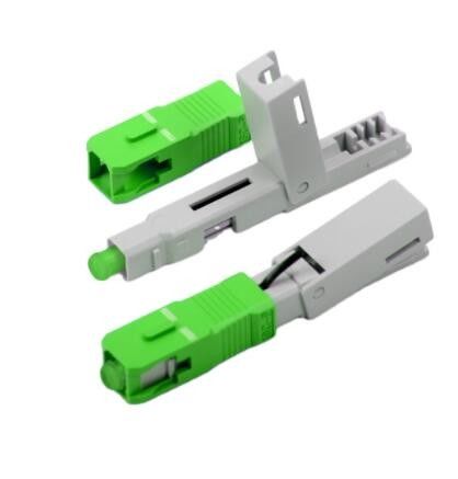 APC Sc καλωδίων 0.9mm γρήγορος συνδετήρας καλωδίων πτώσης IEC FTTH συνδετήρων ινών