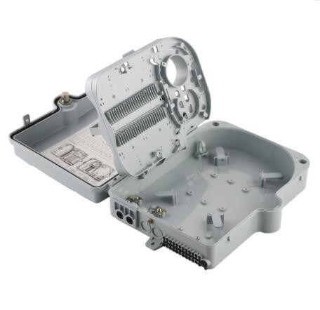 Πλαίσιο 24 διανομής οπτικής ίνας ABS PC CATV τοποθετημένο τοίχος SGS πυρήνων