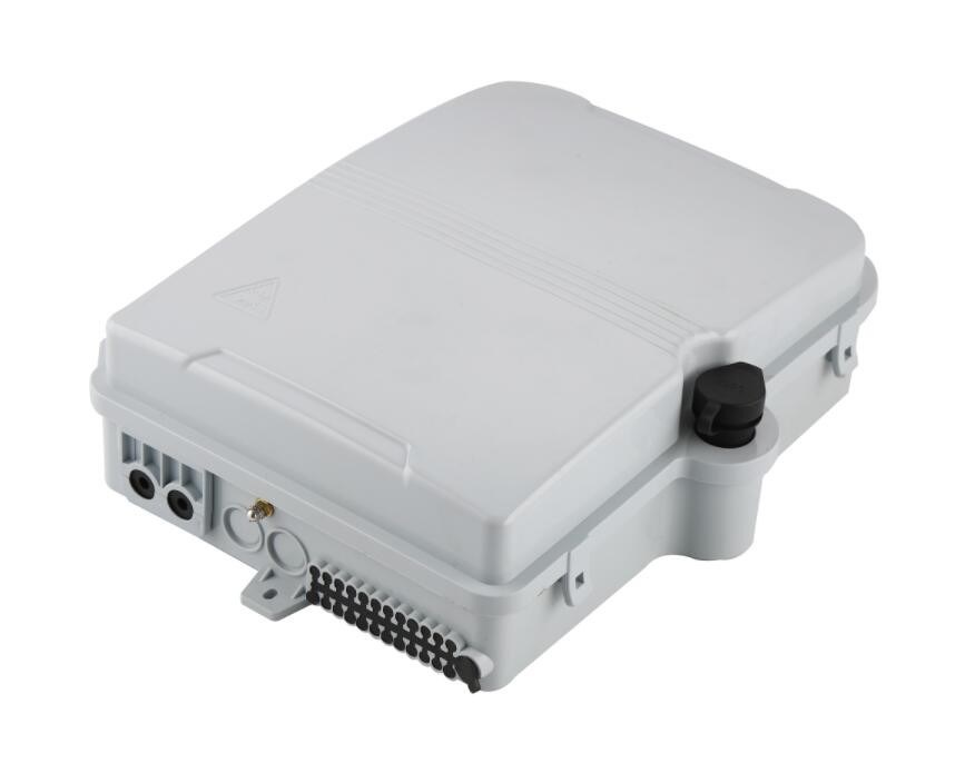 Πλαίσιο 24 διανομής οπτικής ίνας ABS PC CATV τοποθετημένο τοίχος SGS πυρήνων