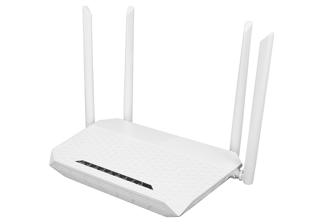 4GE βαρίδι 20KM δρομολογητών GPON εναλλασσόμενου ρεύματος WIFI USB XPON ONU συνδετήρας Sc UPC