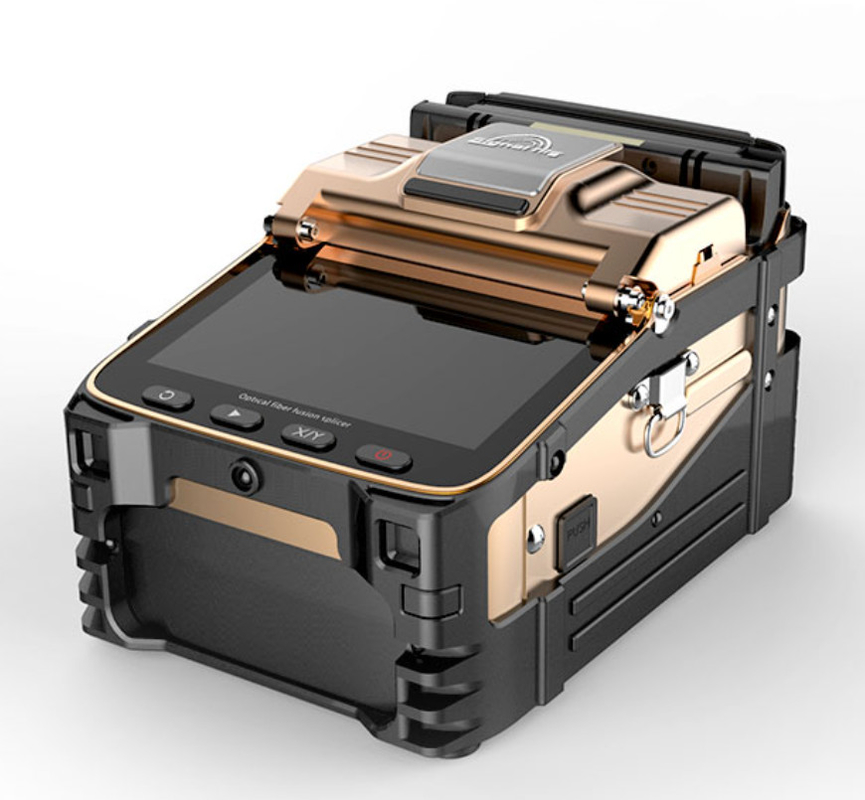 Αυτόματα εργαλεία AI-8C Signalfire 6 εστίασης 7800mAH FTTH Splicer τήξης ARC μηχανών