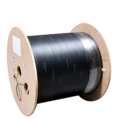 Οπτικό καλώδιο 1 πυρήνας 2 χαλύβδινο σύρμα 0.5mm πτώσης πεταλούδων GJXH αυτοφερόμενο