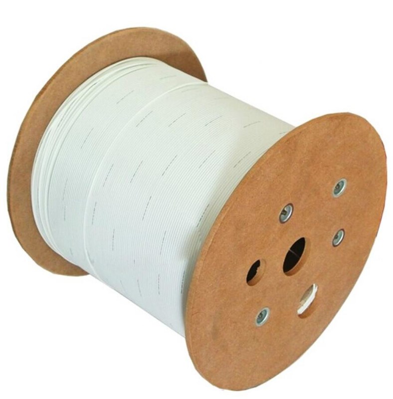 Οπτικό καλώδιο 1 πυρήνας 2 χαλύβδινο σύρμα 0.5mm πτώσης πεταλούδων GJXH αυτοφερόμενο