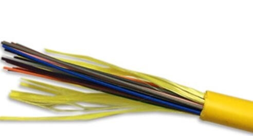 Καλώδιο Dia 8.5mm 24 πυρήνες gjfjv-24B1 SM διανομής ινών PVC LSZH