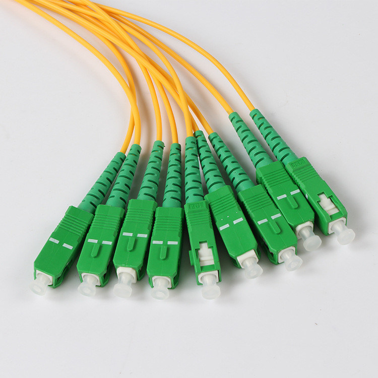 APC Sc θραυστών PLC θραυστών 1 X 8 οπτικών ινών 2.0MM κλάδος 1.5Meter κιβωτίων