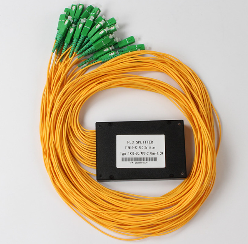 APC 1x32 Sc οπτική ίνα θραυστών για τις πλεξίδες 1260nm 2.0MM - μήκος εργασίας 1650nm
