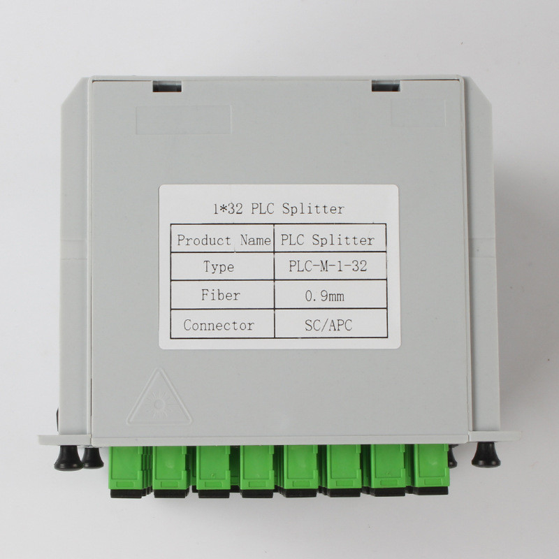 1X32 APC Sc θραυστών PLC ινών ίνα 0.9mm συνδετήρων 1310nm RL 55db
