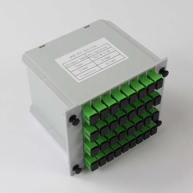 1X32 APC Sc θραυστών PLC ινών ίνα 0.9mm συνδετήρων 1310nm RL 55db